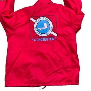 Vintage 80s Tahitian Shark Diver windbreaker jacket USA men’s large